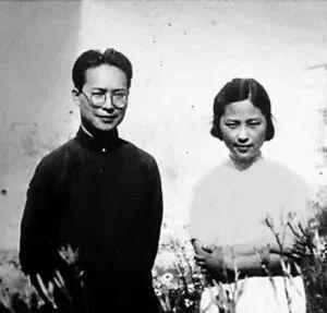 ▲沈从文与张兆和夫妇